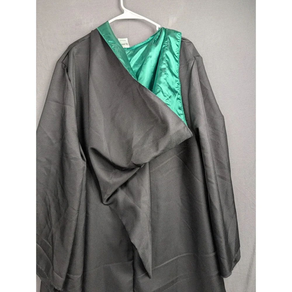 Harry‎ Potter Slytherin House Wizarding World Costume Robe Black Green Medium